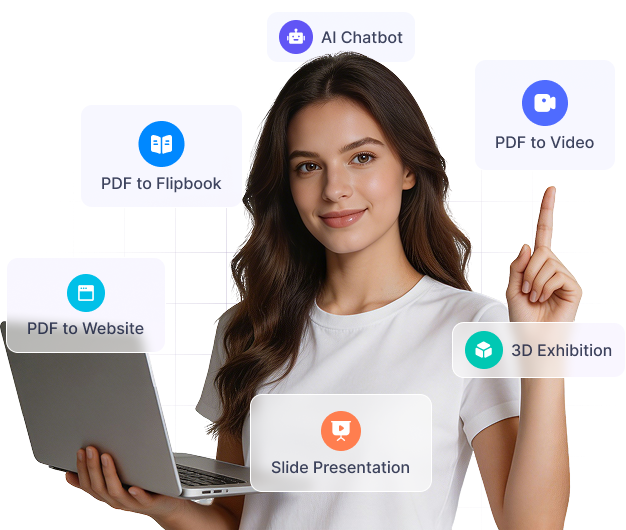 Recastia user transforming a PDF into digital experiences