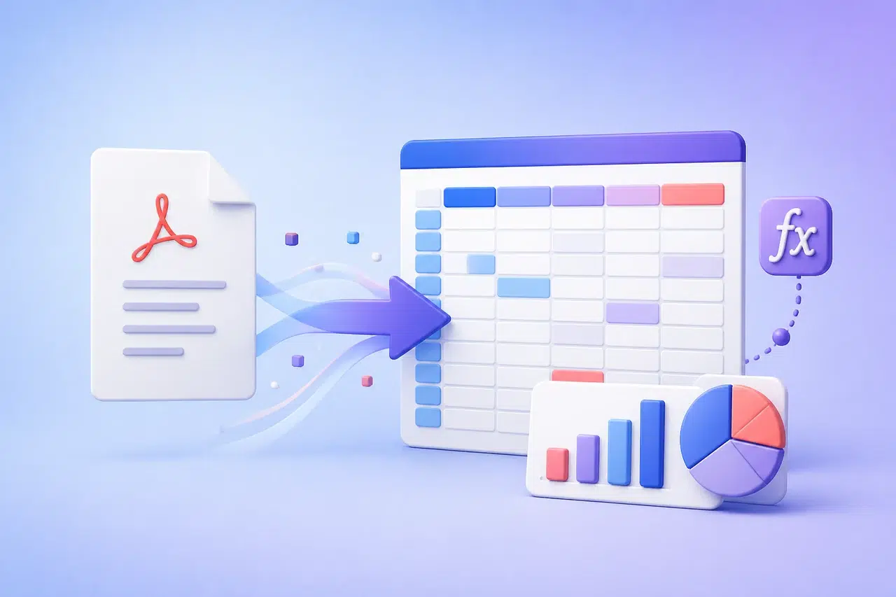How to Convert PDF to Excel for Easier Data Editing