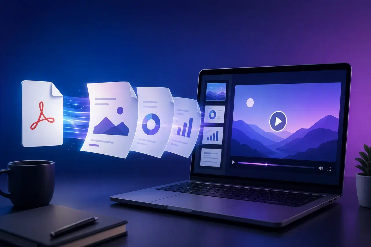 PDF to Video Presentation: How to Convert in 2026 (Guide)