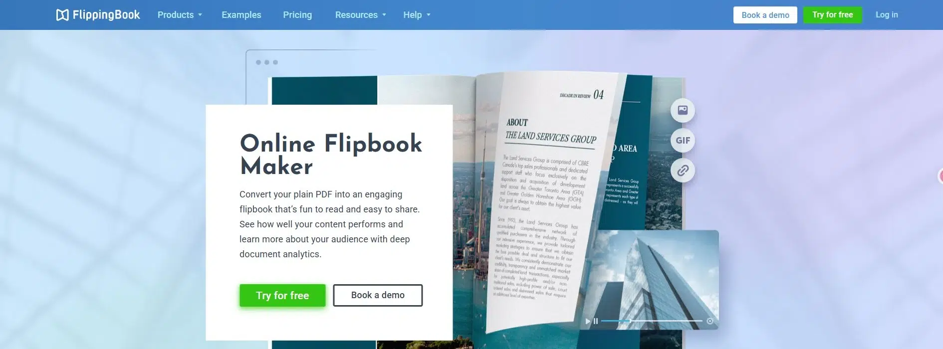 FlippingBook online flipbook maker with an interactive publication preview