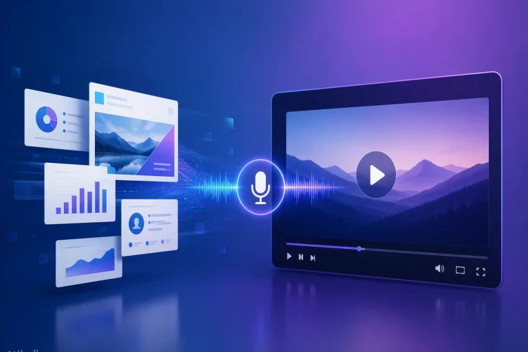 How to Turn a Presentation into a Video for Sharing & Training