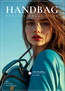 Women's Handbag Collection Catalog Template