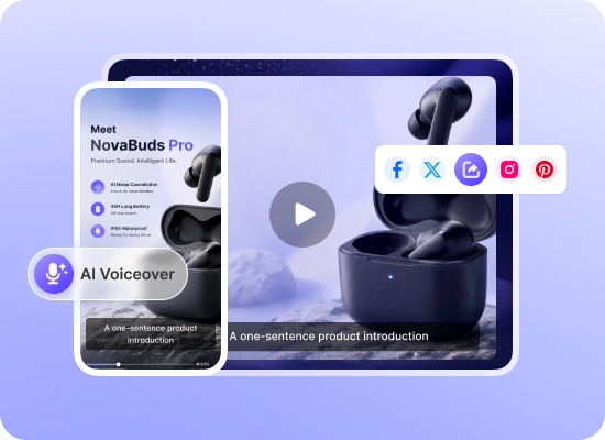 Skapa AI-videor från PDF med avatar-presentatör